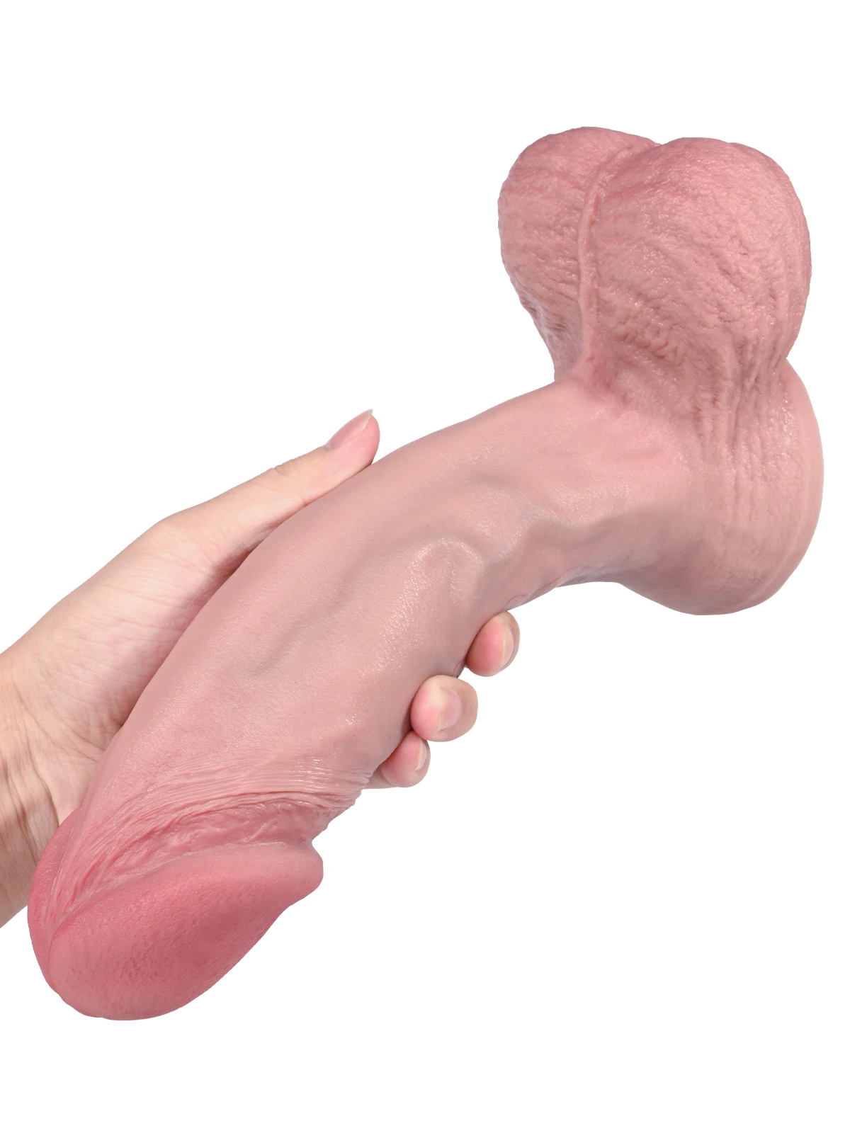 Jeff 8.2"x2.5" Lifelike Silicone Dildo for Women – Realistic Design with Suction Base