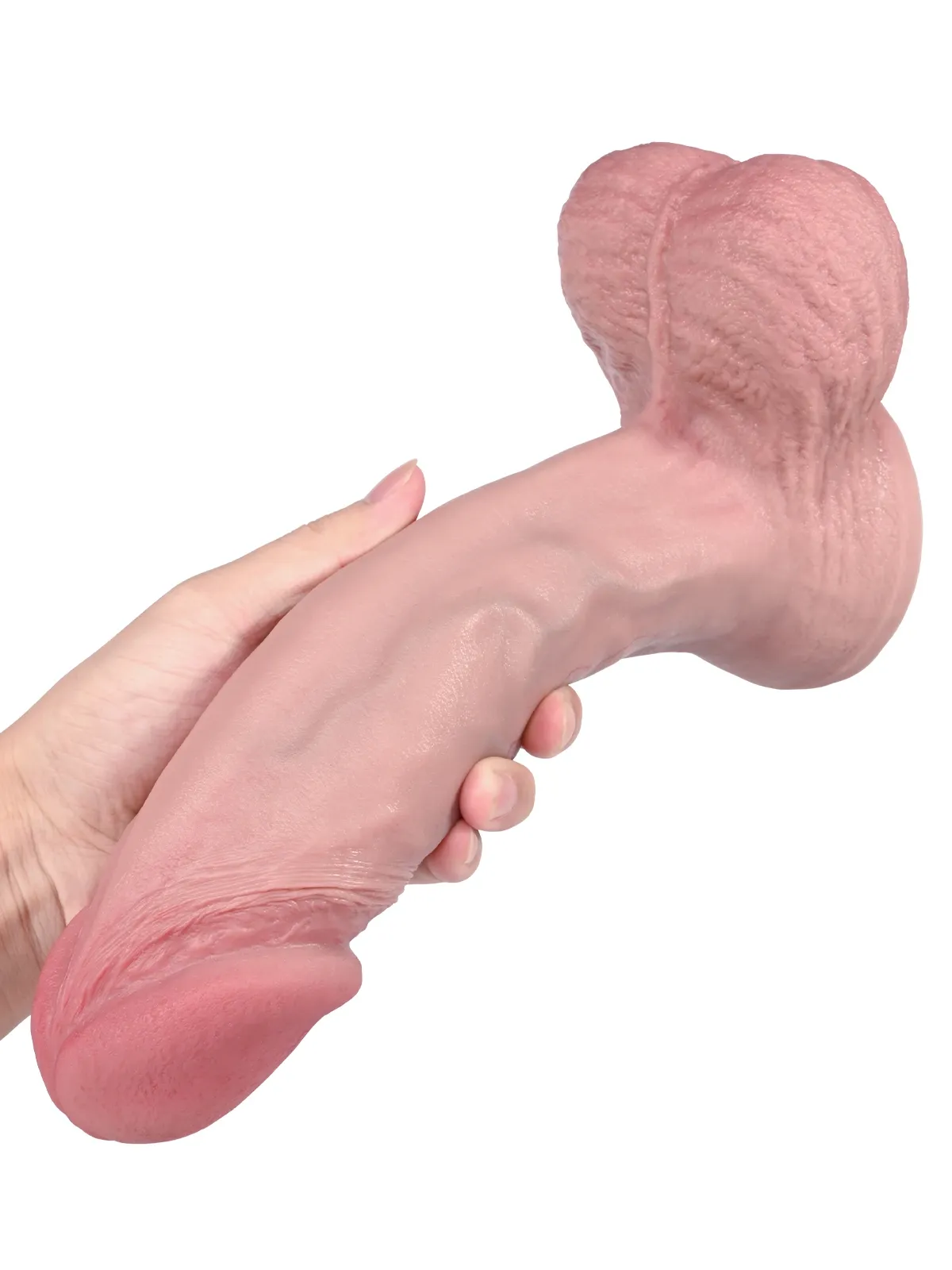 Jeff 8.2"x2.5" Lifelike Silicone Dildo for Women – Realistic Design with Suction Base