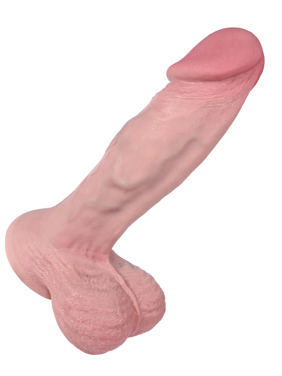 Jeff 8.2"x2.5" Lifelike Silicone Dildo for Women – Realistic Design with Suction Base