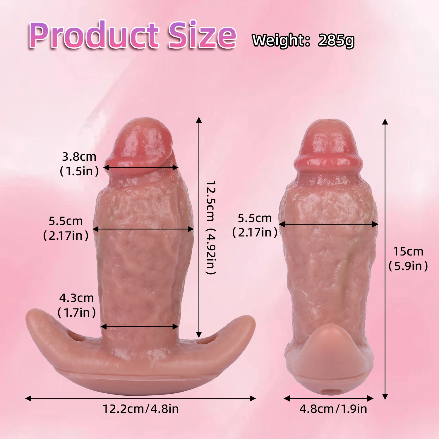 Jett Remote Control Vibrating Anal Plug, Rechargeable Wearable Anal Toy