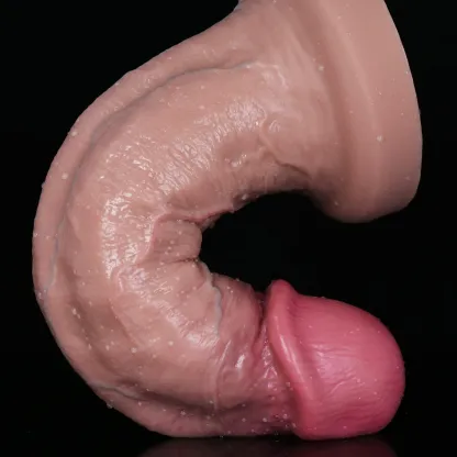 Jim 3 Sizes Realistic Silicone Dildo, Soft Real Skin