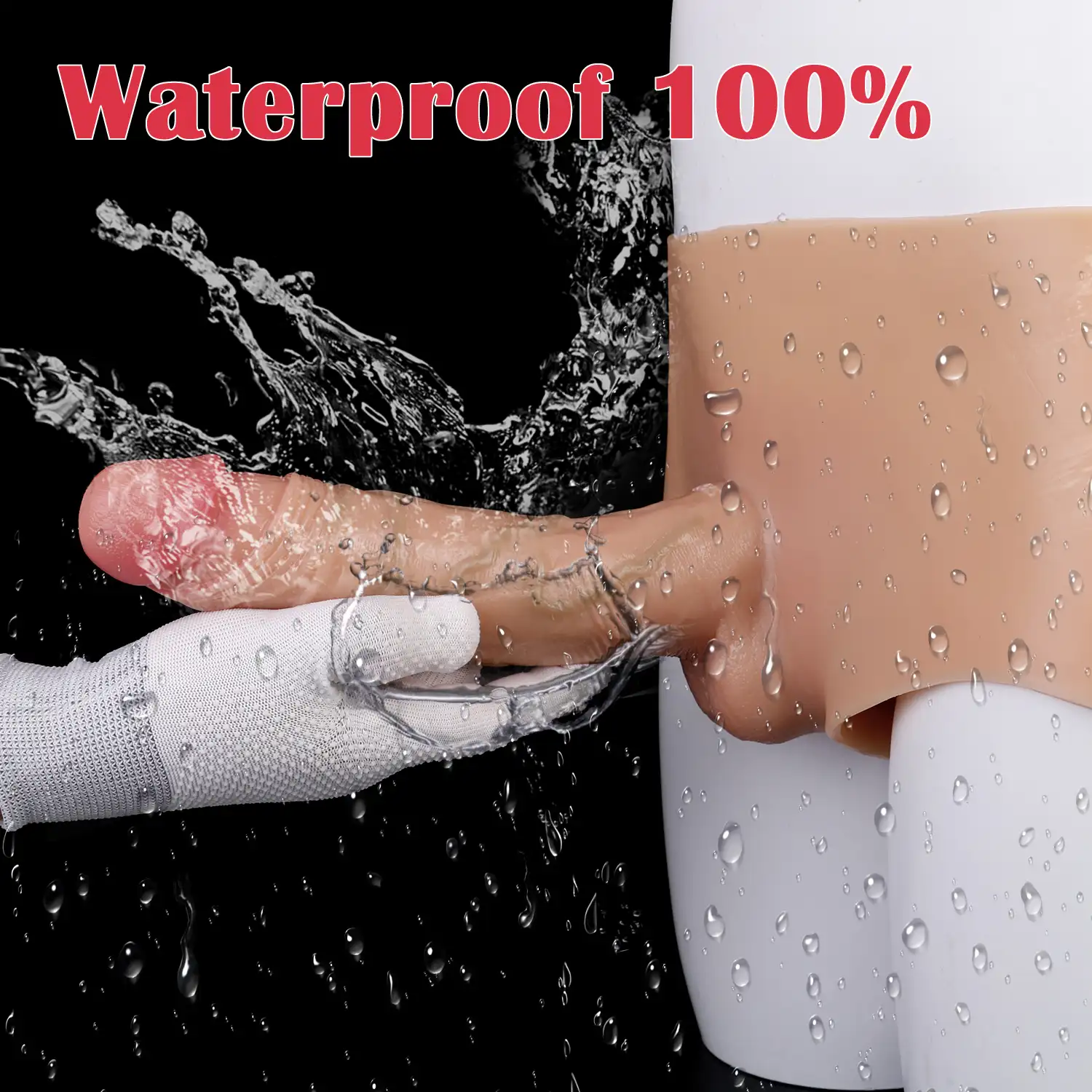 Kevin 7.6"x 1.8" Premium Solid Silicone Wearable Dildo – Durable, Realistic & Ultra-Discreet Delivery