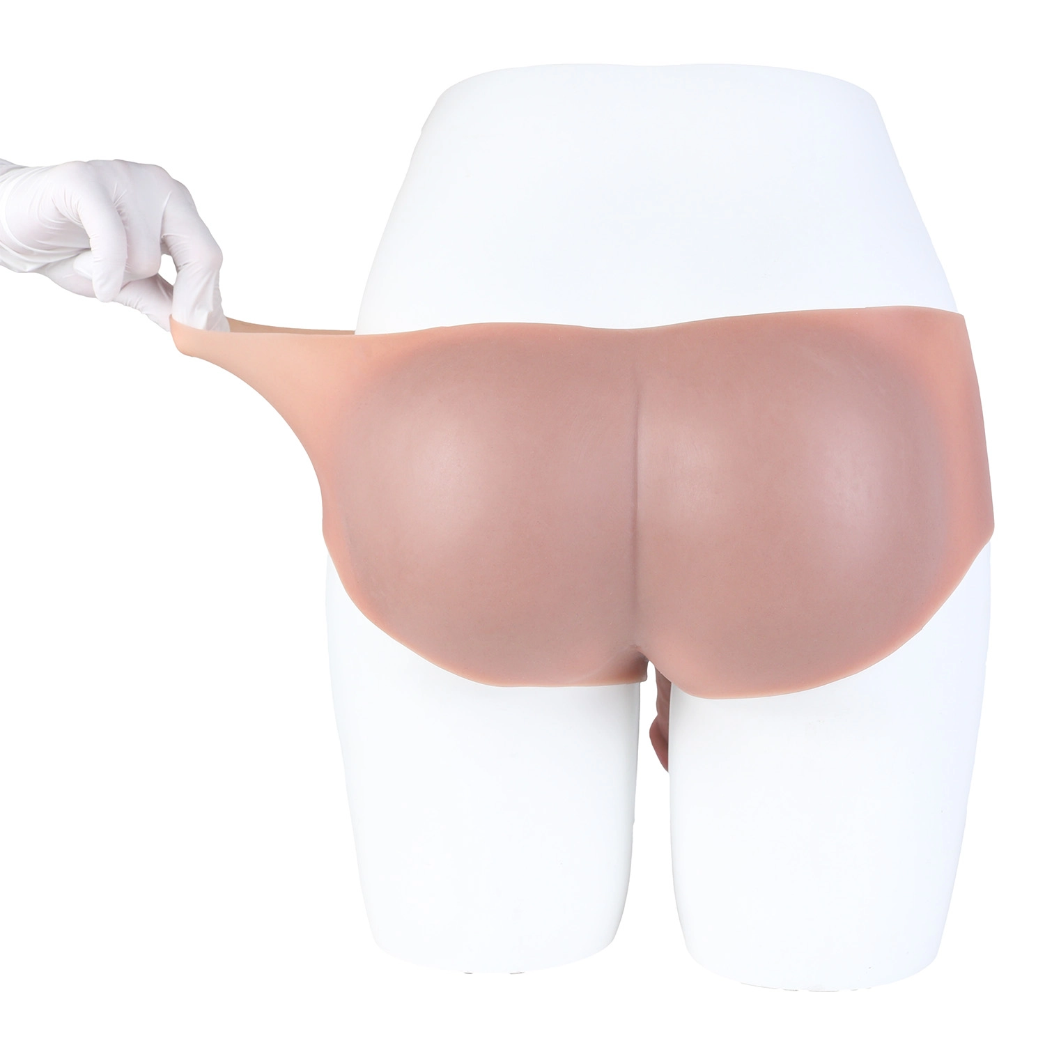 Owen Wearable Realistic Penis Sleeve - Skin-Safe Silicone with 3 Adjustable Plugs for Intimacy
