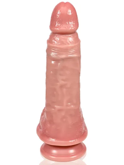 Sam 6"x1.8" Soft Flesh Fat Realistic Thrusting Dildo 