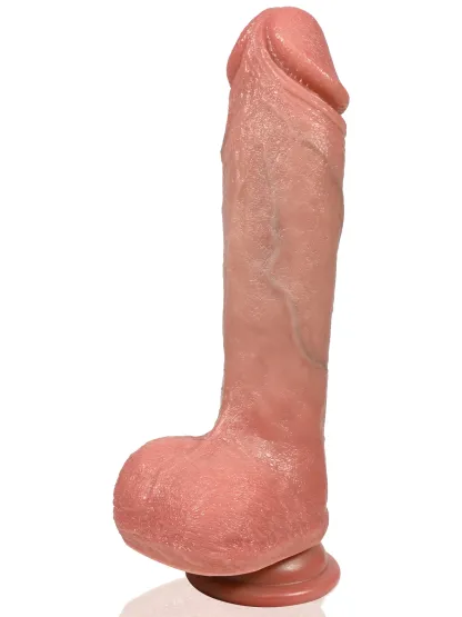 David 6.2"x1.7" Realistic Thrusting Dildo | Flesh Sliding Skin for Ultimate Pleasure