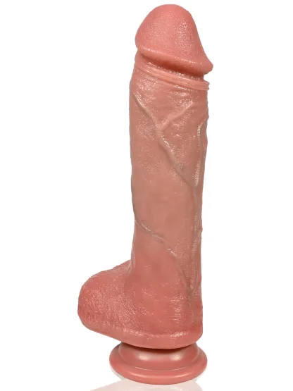 David 6.2"x1.7" Realistic Thrusting Dildo | Flesh Sliding Skin for Ultimate Pleasure