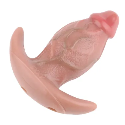 Reid Rechargeable Anal Plug with Strap, Remote Control Vibrating Anal Dildo