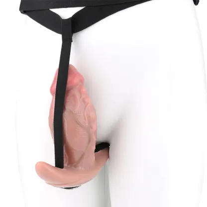 Reid Rechargeable Anal Plug with Strap, Remote Control Vibrating Anal Dildo