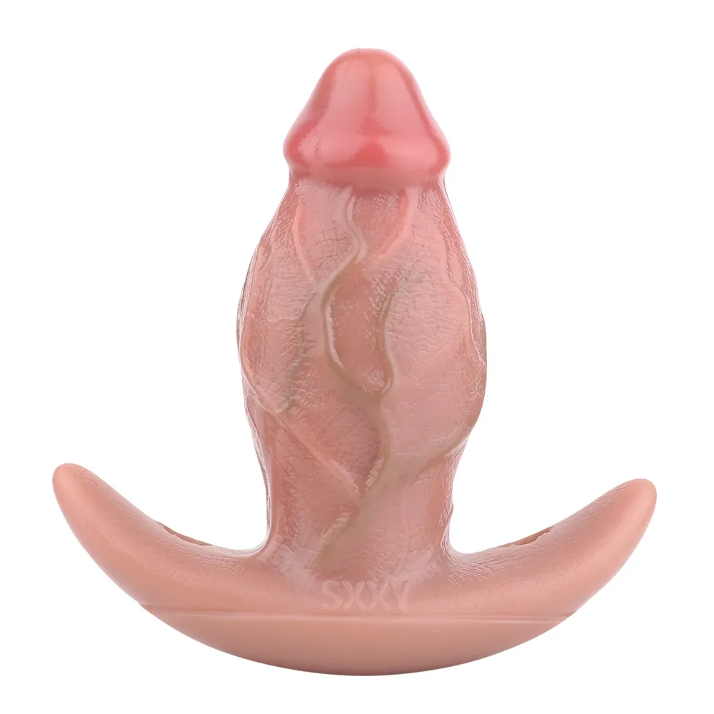 Reid Rechargeable Anal Plug with Strap, Remote Control Vibrating Anal Dildo