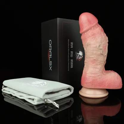 Ryan 5.5"x2.3" Realistic Dildo for Women, Double Density Sliding Skin Silicone Dildo with Visible Veins