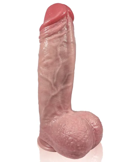 Magnus 7.5"x2.7" Flesh Fat Thick Dildo Realistic