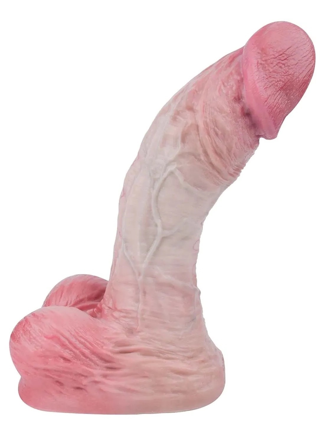 Ingrid 11"x2.3" Huge Realistic Dildo with Visible Veins & Sliding Skin for Women