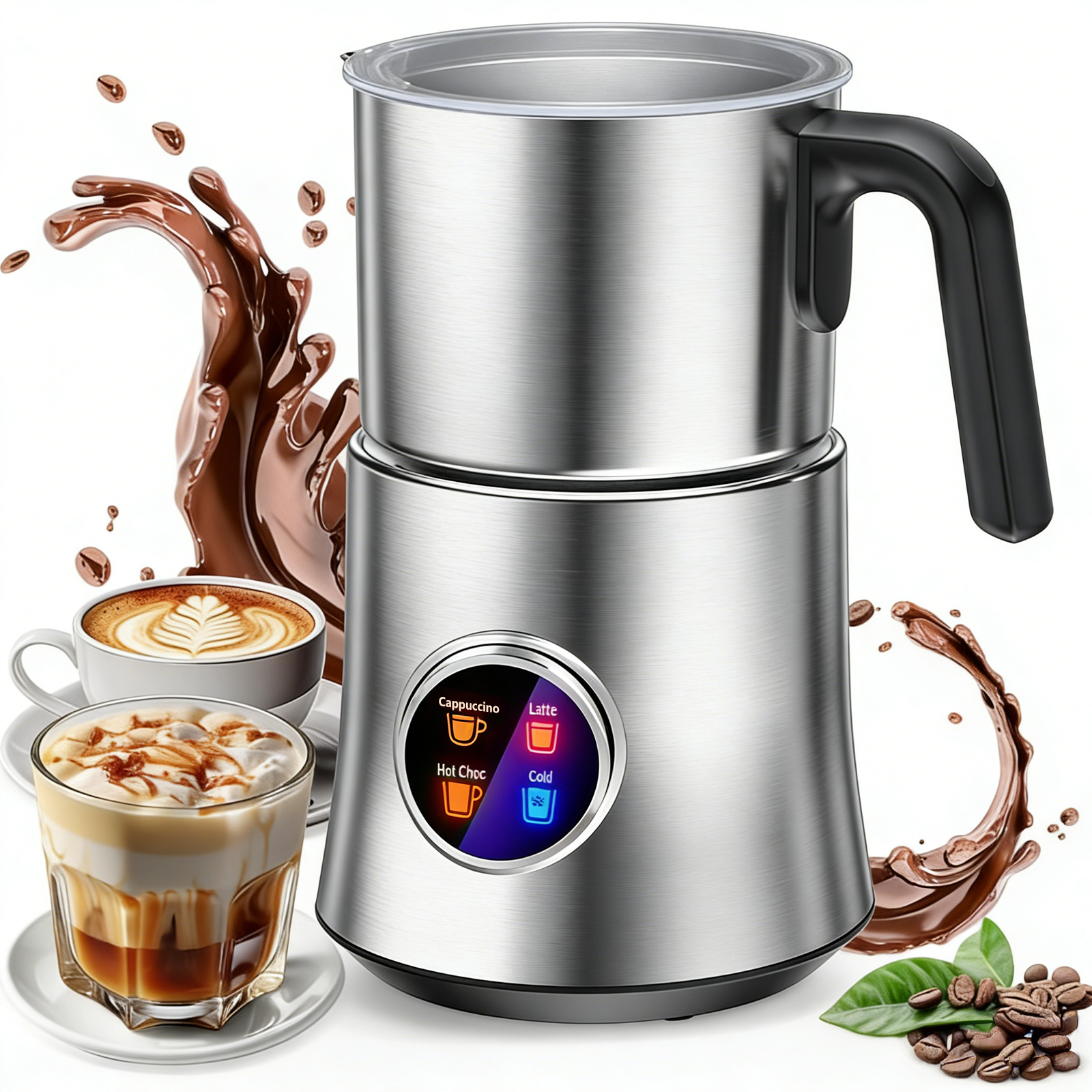 Vantiro Electric Milk Frother & Steamer