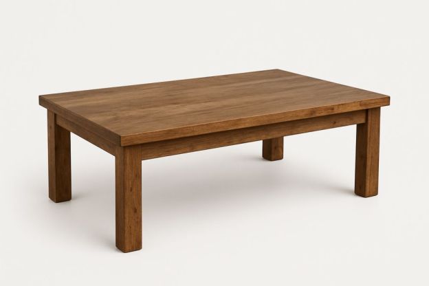 Fenyő dohányzóasztal 120x60x40 cm Barna-Nestlivia