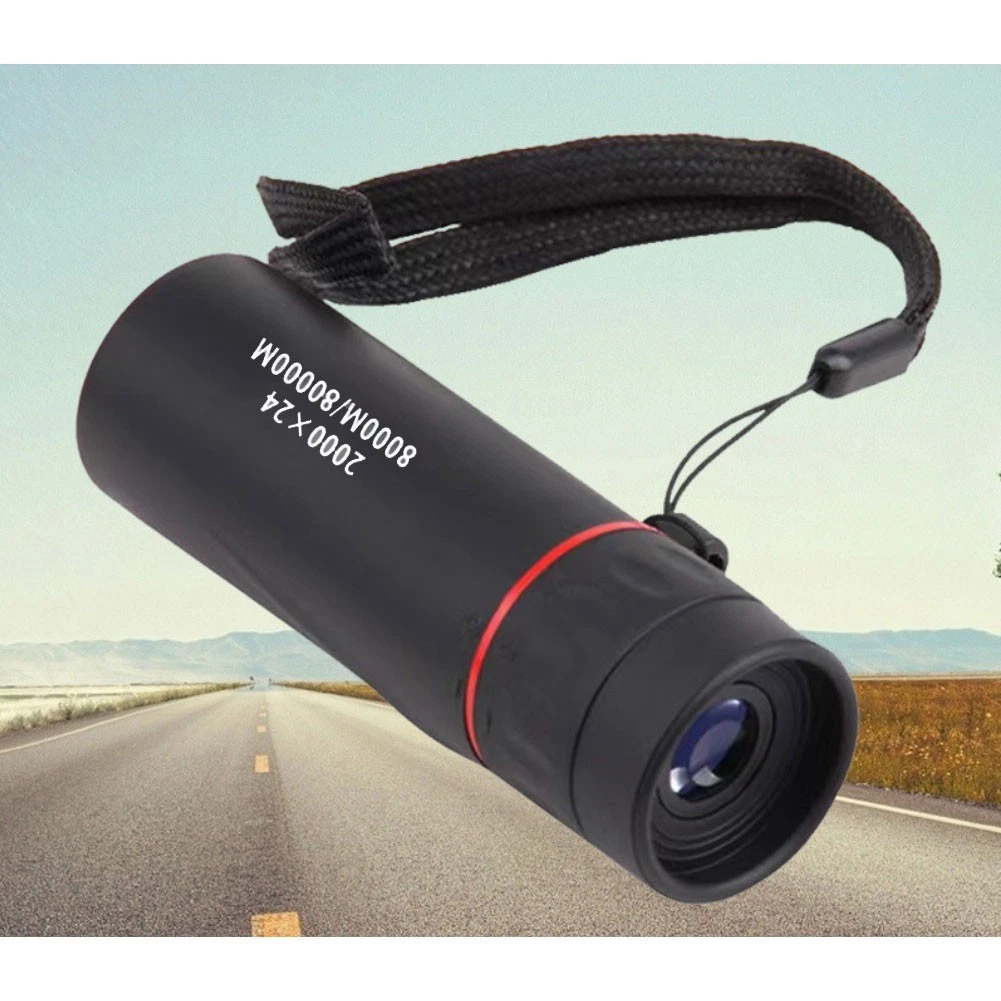 ✨See the Unseen✨2000x24 Mini Monocular Telescope with Smartphone Holder Waterproof Lightweight