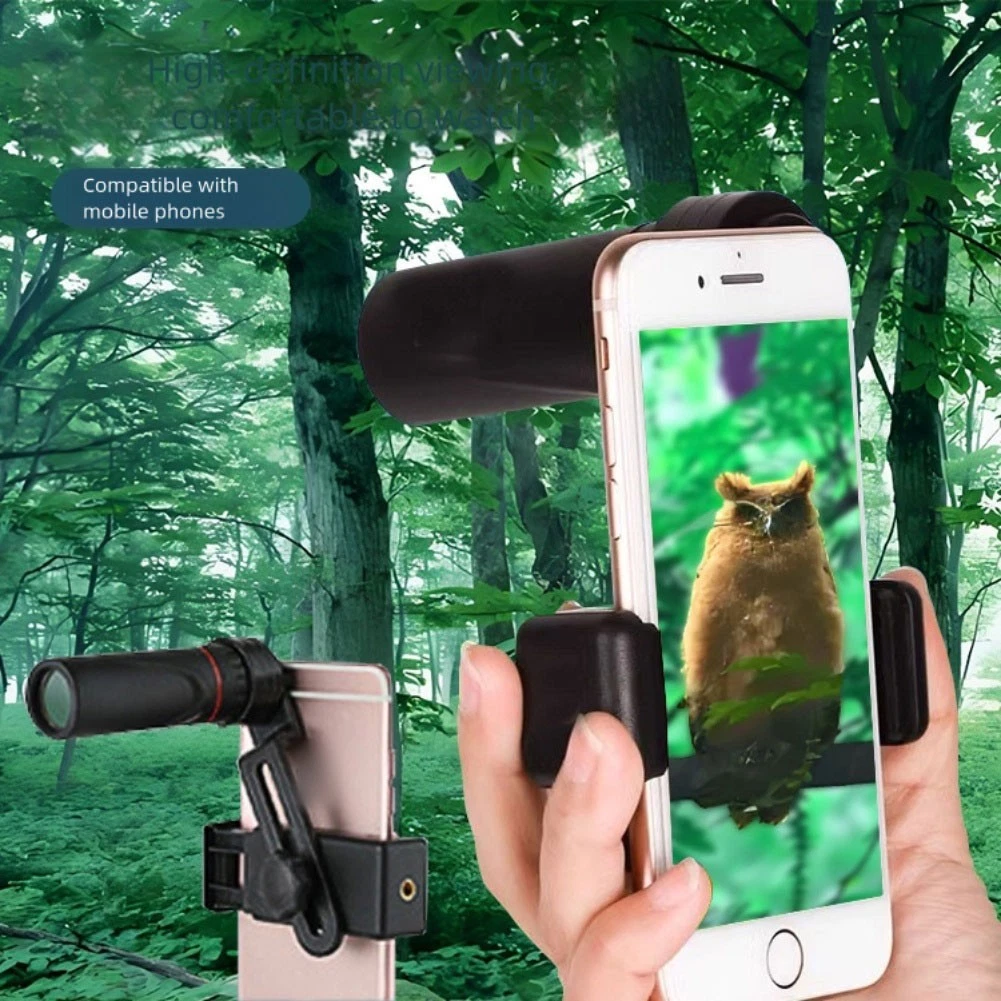 ✨See the Unseen✨2000x24 Mini Monocular Telescope with Smartphone Holder Waterproof Lightweight