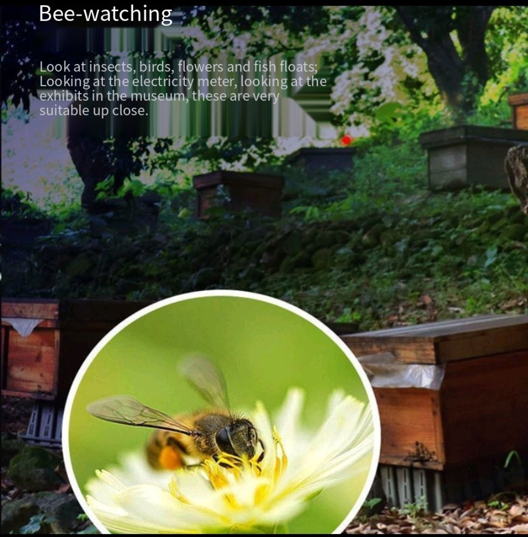 ✨See the Unseen✨2000x24 Mini Monocular Telescope with Smartphone Holder Waterproof Lightweight