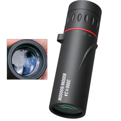 ✨See the Unseen✨2000x24 Mini Monocular Telescope with Smartphone Holder Waterproof Lightweight