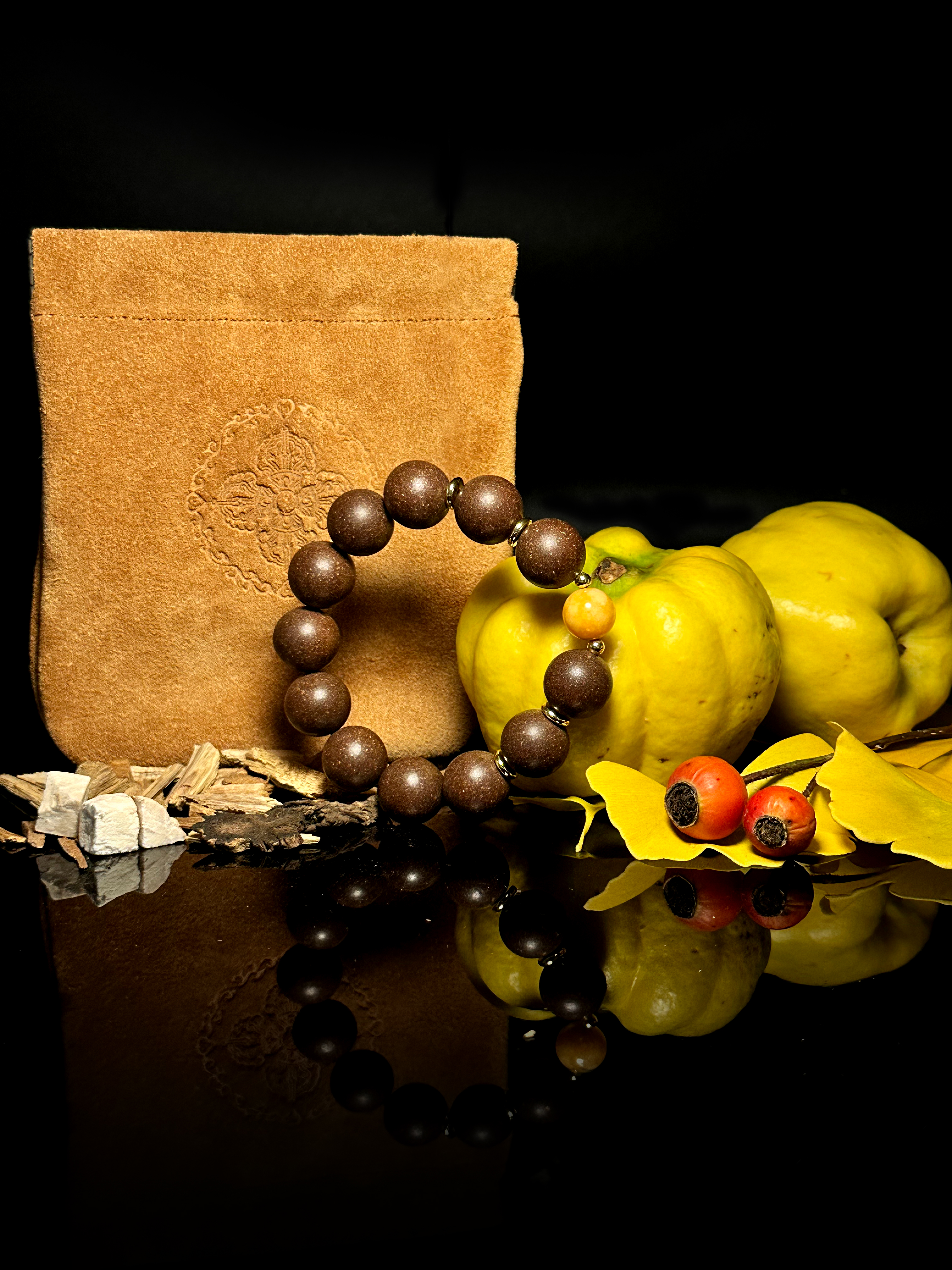 HYLEA E Li Zhang Zhong Xiang Harmonized Scent Beads | Ancient Poet’s Quince & Agarwood Formula | Elegant Aromatherapy