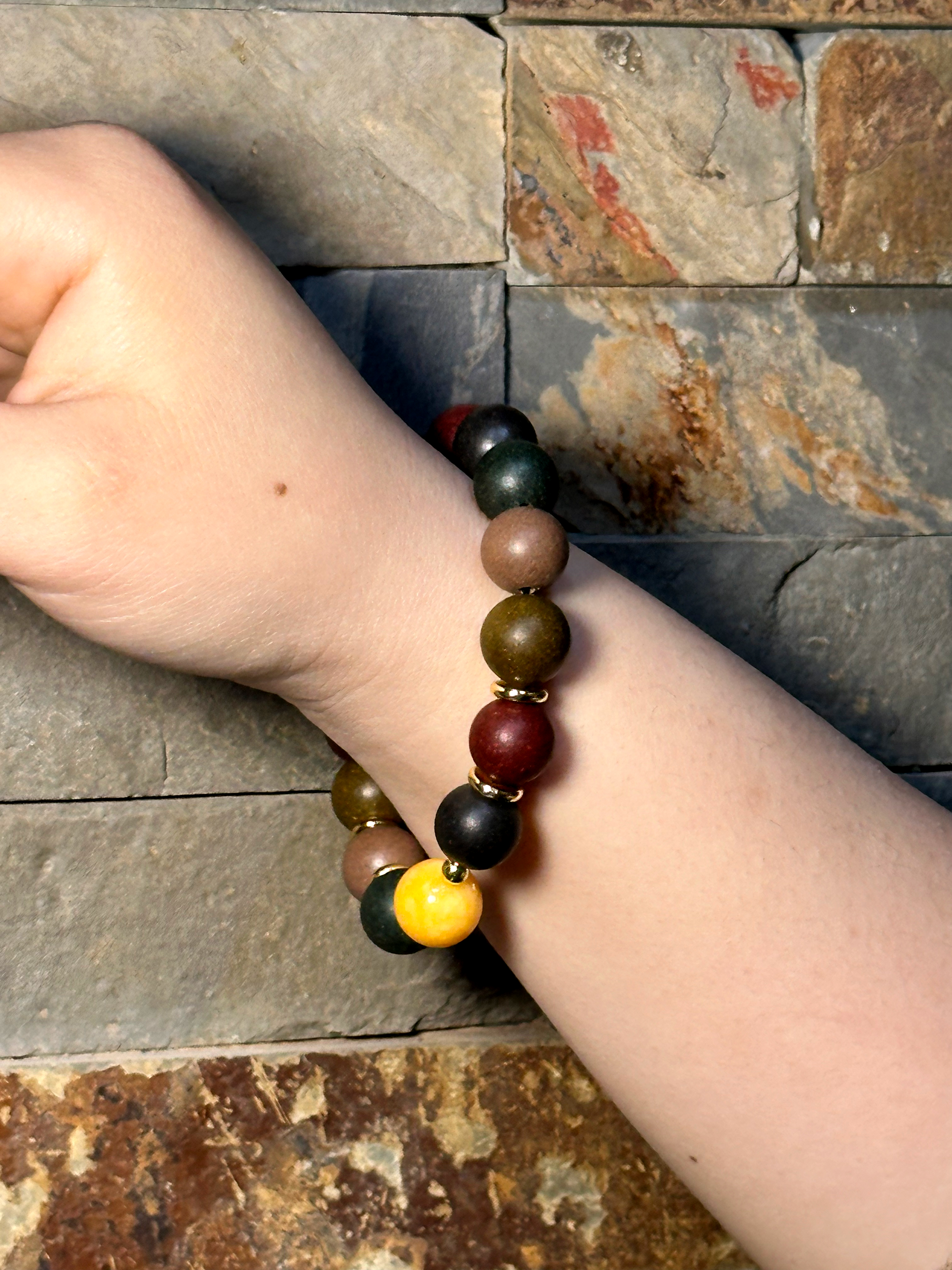 HYLEA Five Elements Balance Beads | Grounding TCM Herbal Scent | Holistic Harmony Aromatherapy