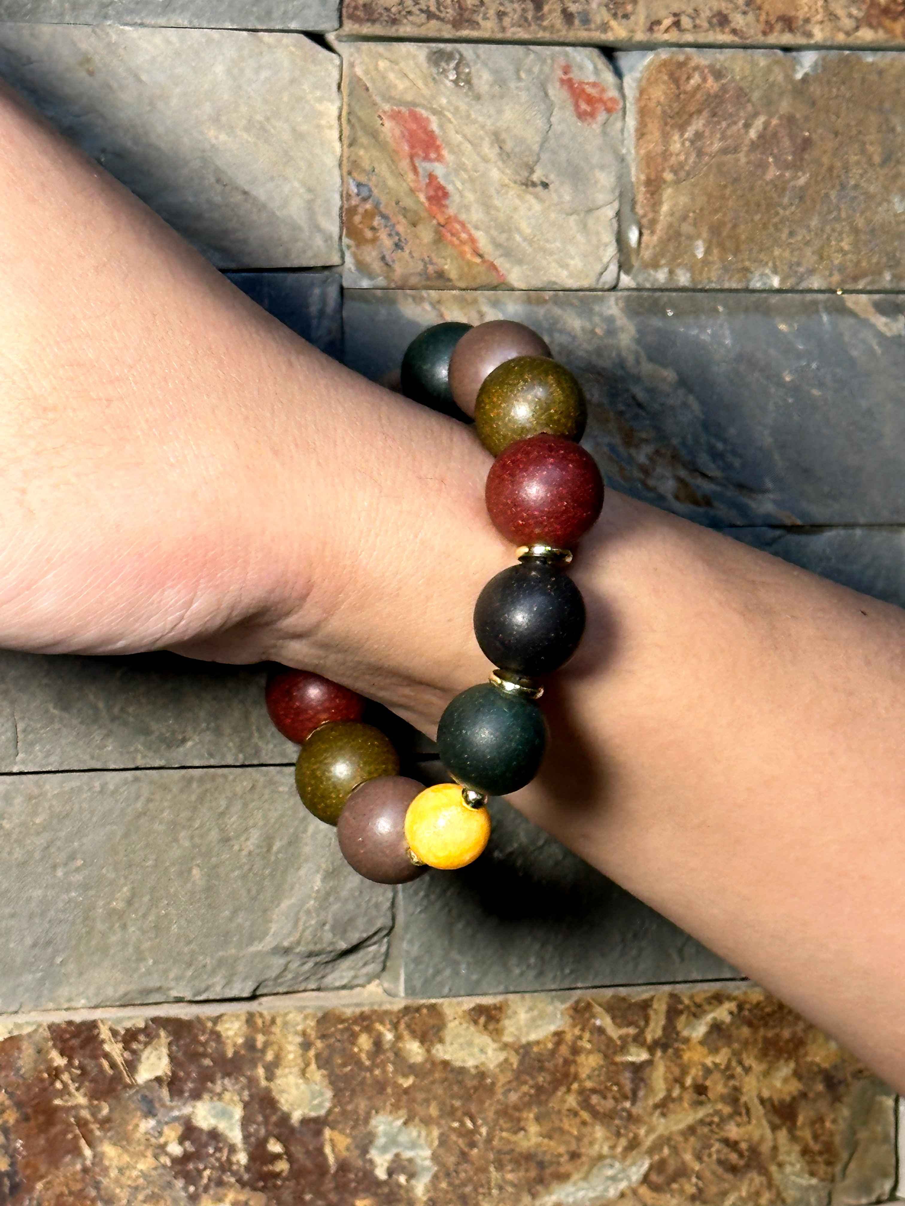 HYLEA Five Elements Balance Beads | Grounding TCM Herbal Scent | Holistic Harmony Aromatherapy