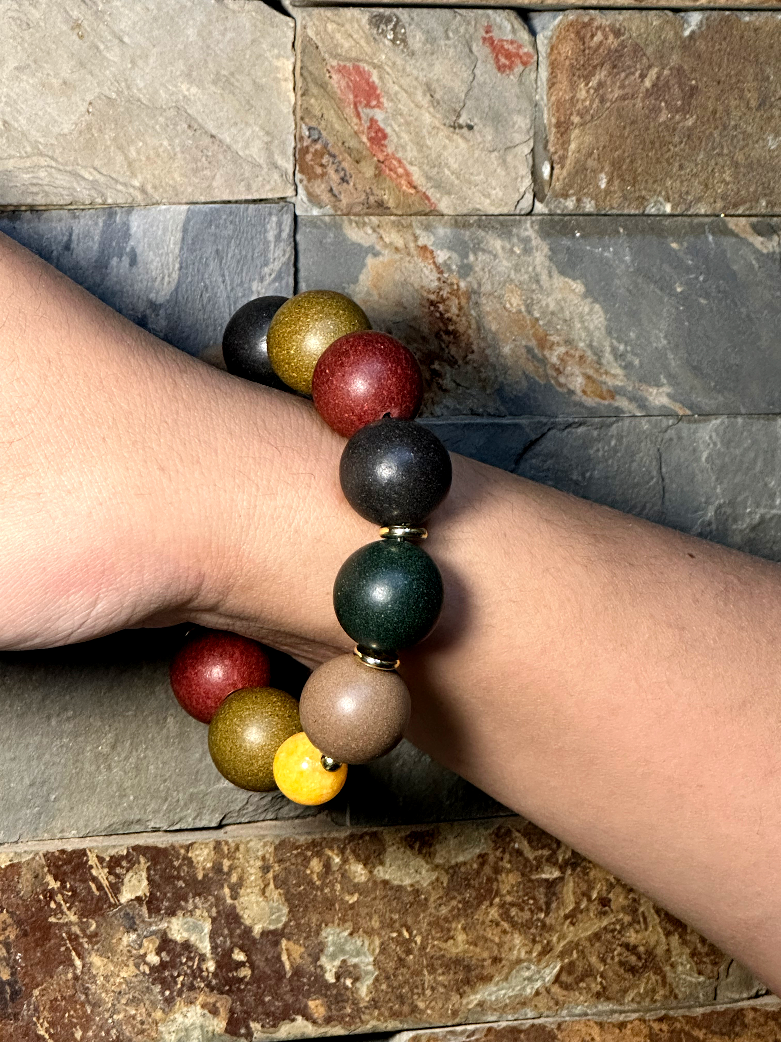 HYLEA Five Elements Balance Beads | Grounding TCM Herbal Scent | Holistic Harmony Aromatherapy