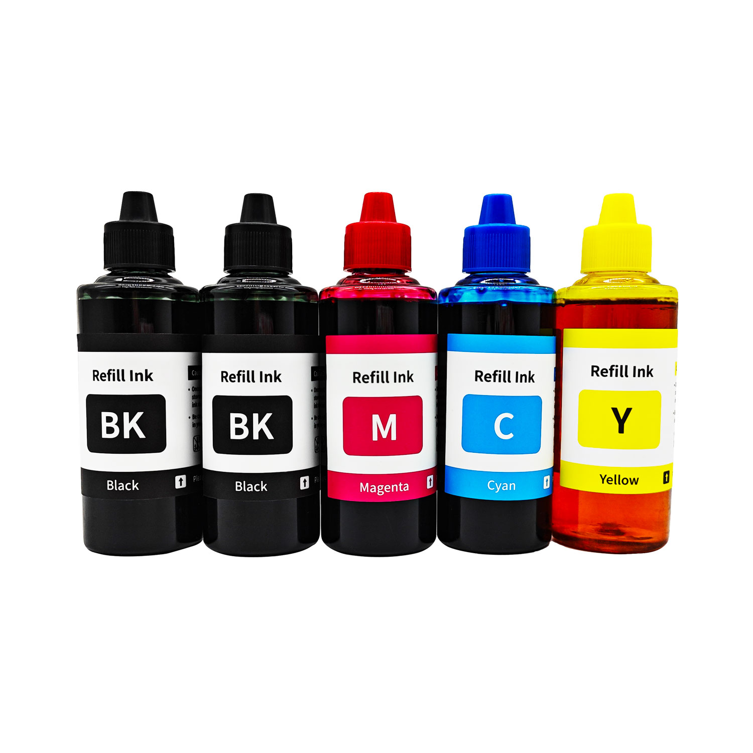 Optimized Ink Refill Kit for Popular Tank Printer Models | 5-Bottle Premium Dye Ink Set with Enhanced Color Performance | Eco-Friendly High-Capacity Printing Solution