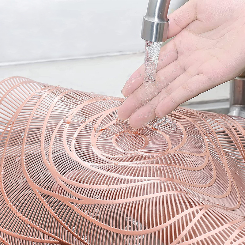 Statement Table Setting: Rose Patterned Coasters & Placemats for Special Moments