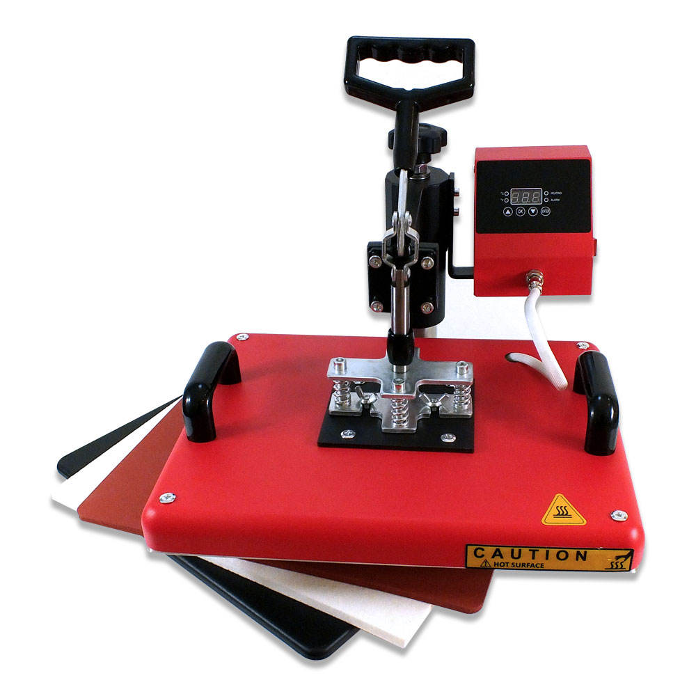 Multi-Function Heat Press Combo Machine | 8-in-1 Sublimation Transfer Press for T-Shirts, Mugs, Hats, Plates & Crafts