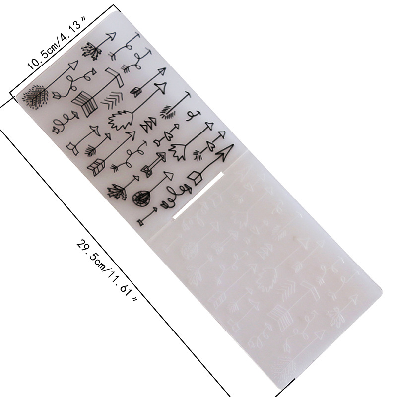 Fondant Embossing Molds, Cake Decorating Textured Stamps with Star, Heart, Butterfly, Floral & Bark Patterns