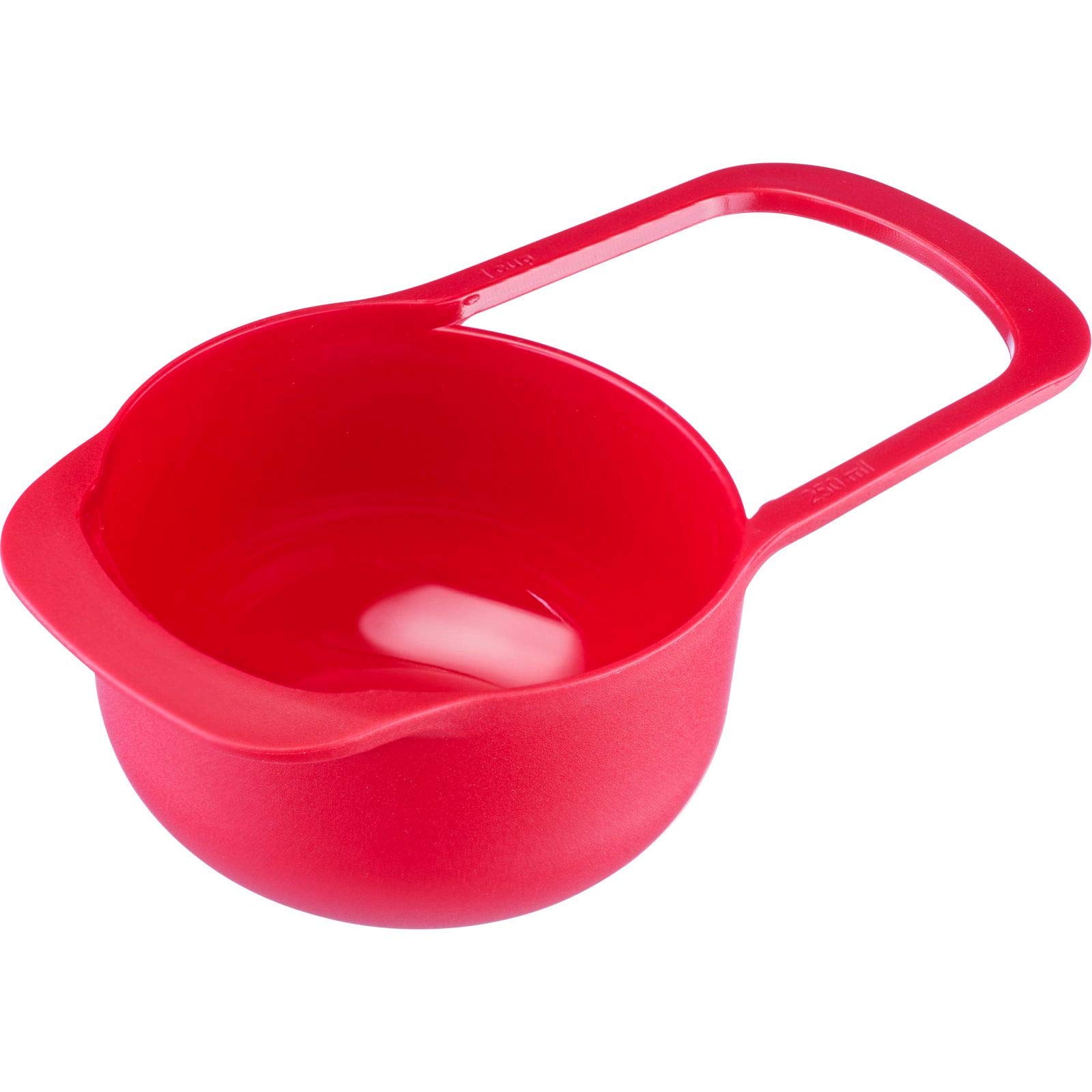 6-Piece Measuring Spoon Set, Volumes: 7.5/15/60/85/125/250 ml, Plastic, BPA-, Matroschka, Colourful