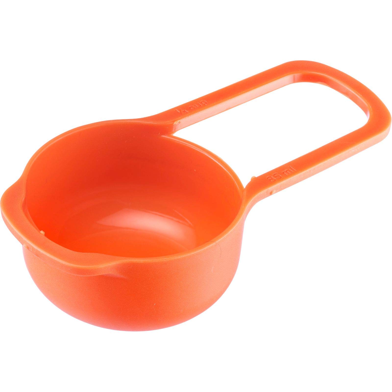 6-Piece Measuring Spoon Set, Volumes: 7.5/15/60/85/125/250 ml, Plastic, BPA-, Matroschka, Colourful