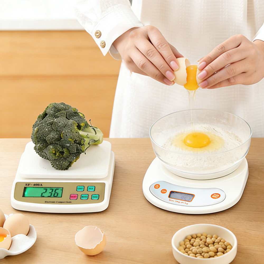 Precision Kitchen Scale: Two Modes for Perfect Baking & Everyday Cooking