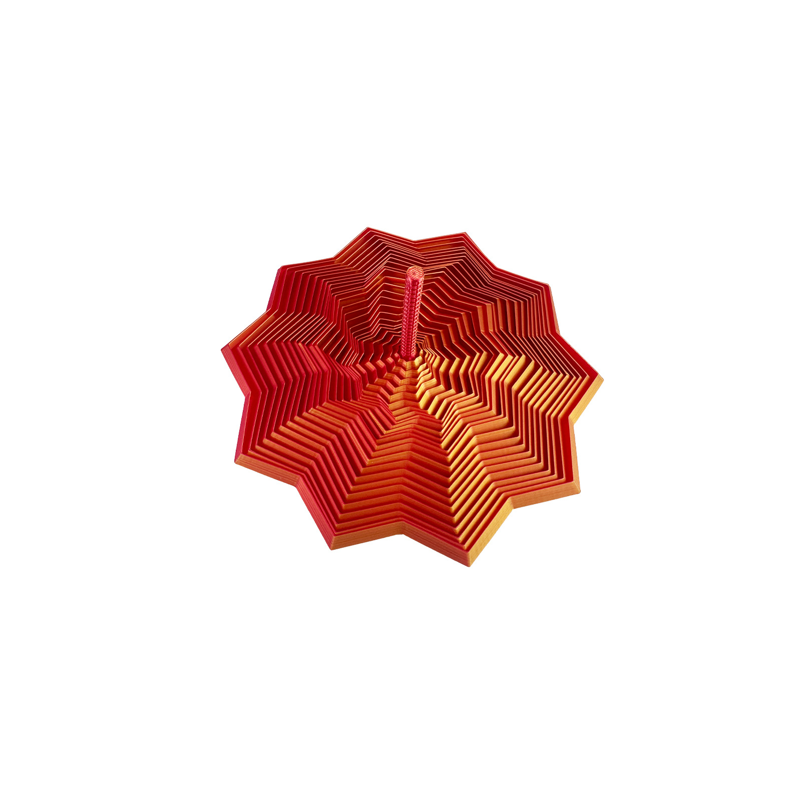 3D Printed Star Illusion Fidget Toy for Kids - Foldable, Educational Desktop Decoration