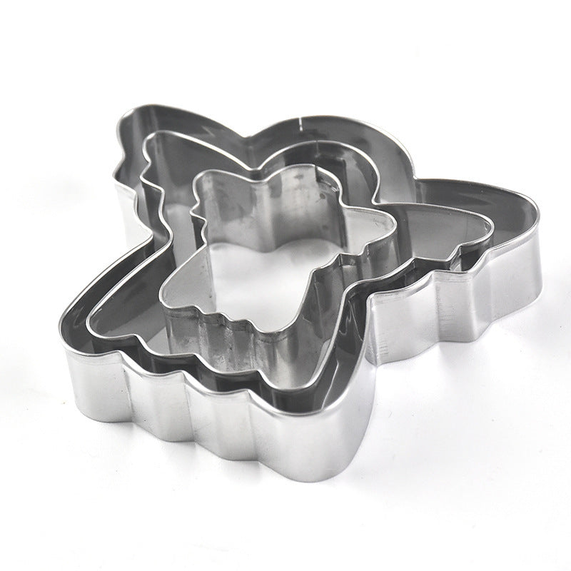 Stainless Steel Biscuit & Cookie Cutter Set - Premium Metal Shapes for Baking, Fondant Decorating, and Sandwich Cake Molds (Circle & Assorted Designs)