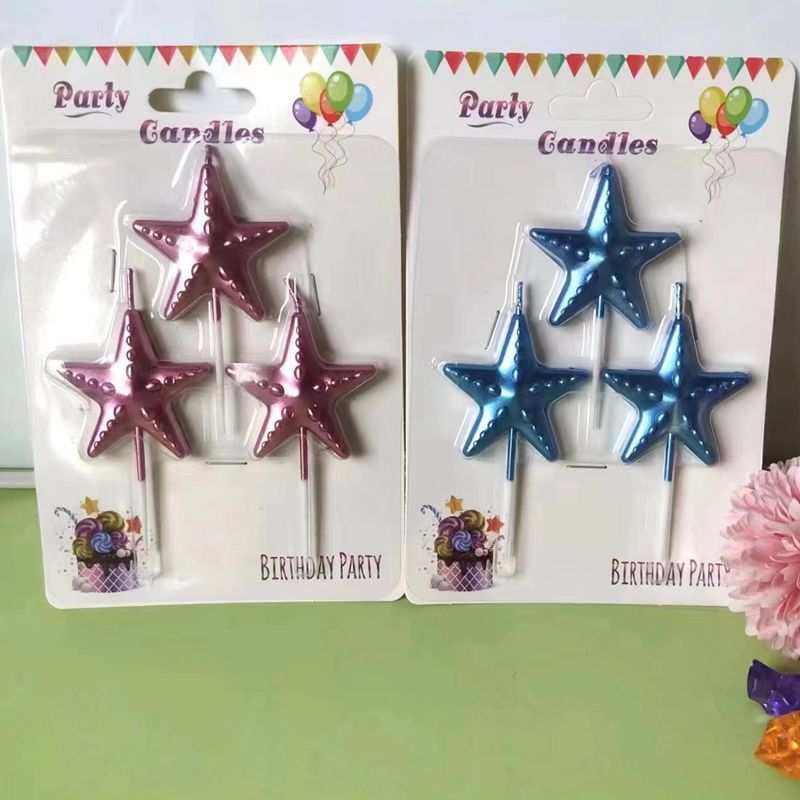 Mermaid Tail Glitter Candles  - Magical Cake Topper Decor for Birthday Parties, Ocean-Themed Weddings & Celebration Cakes