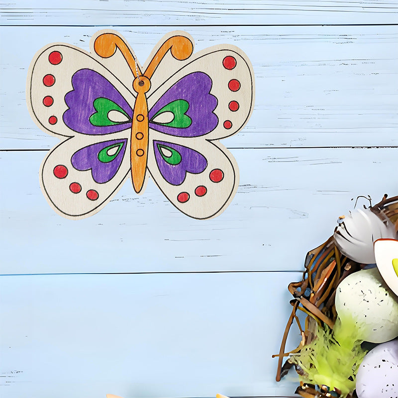 Reusable Easter Drawing Kit for Kids, 6 Wipe-Clean Coloring Boards with Washable Markers, Educational Toddler Activity for Fine Motor Skills, Easter Basket Stuffer & Travel Toy