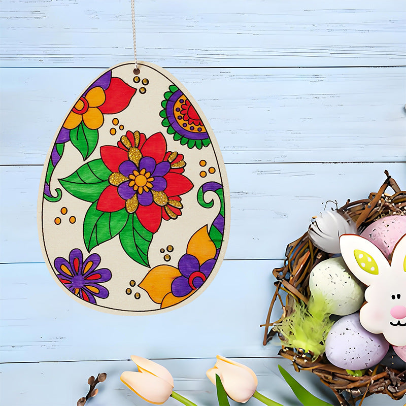 Reusable Easter Drawing Kit for Kids, 6 Wipe-Clean Coloring Boards with Washable Markers, Educational Toddler Activity for Fine Motor Skills, Easter Basket Stuffer & Travel Toy