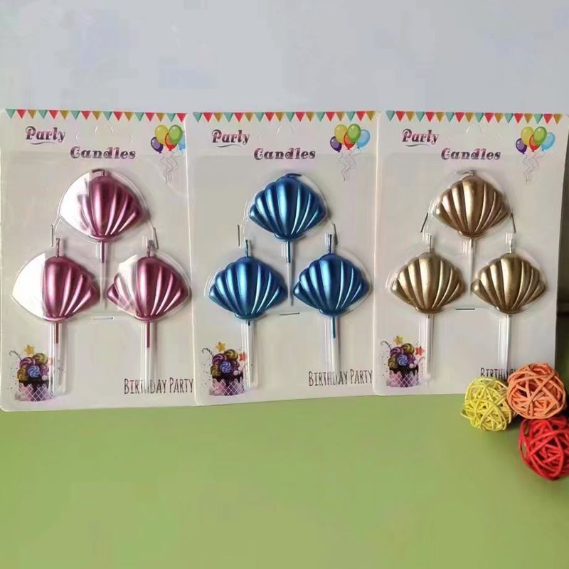 Mermaid Tail Glitter Candles  - Magical Cake Topper Decor for Birthday Parties, Ocean-Themed Weddings & Celebration Cakes