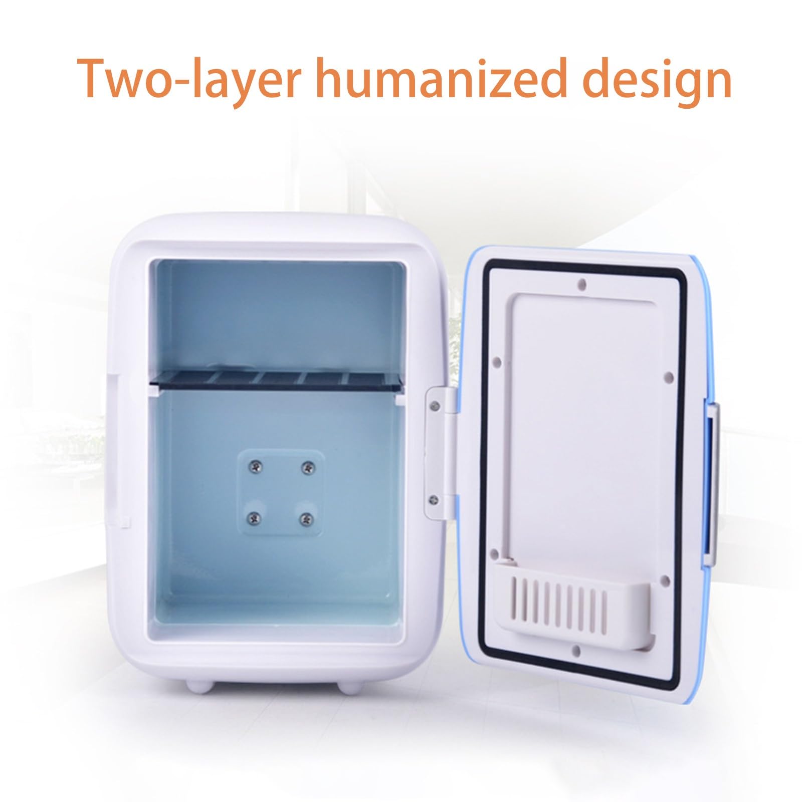 Compact Single Door Fridge, Small Refrigerator With Removable Shelves, Electric In Mini Fridge For Apartment, Office, Living, Dorm