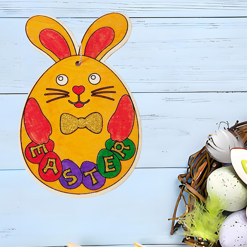 Reusable Easter Drawing Kit for Kids, 6 Wipe-Clean Coloring Boards with Washable Markers, Educational Toddler Activity for Fine Motor Skills, Easter Basket Stuffer & Travel Toy