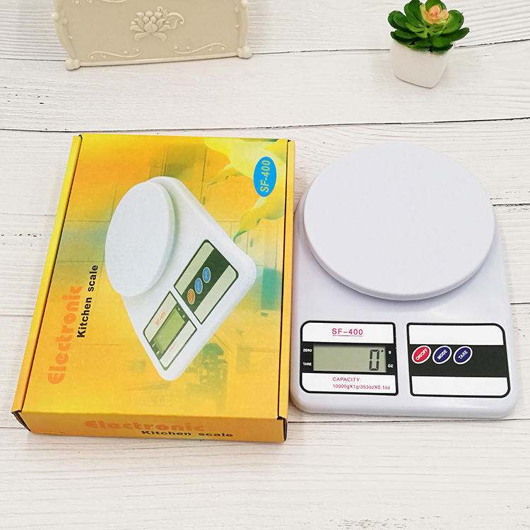 Digital Kitchen Scale 22lb/10kg/0.1g Capacity, Stainless Steel Food Scale with oz/g Units | Replaceable Battery Power | Ideal for Meal Prep, Cooking, Baking