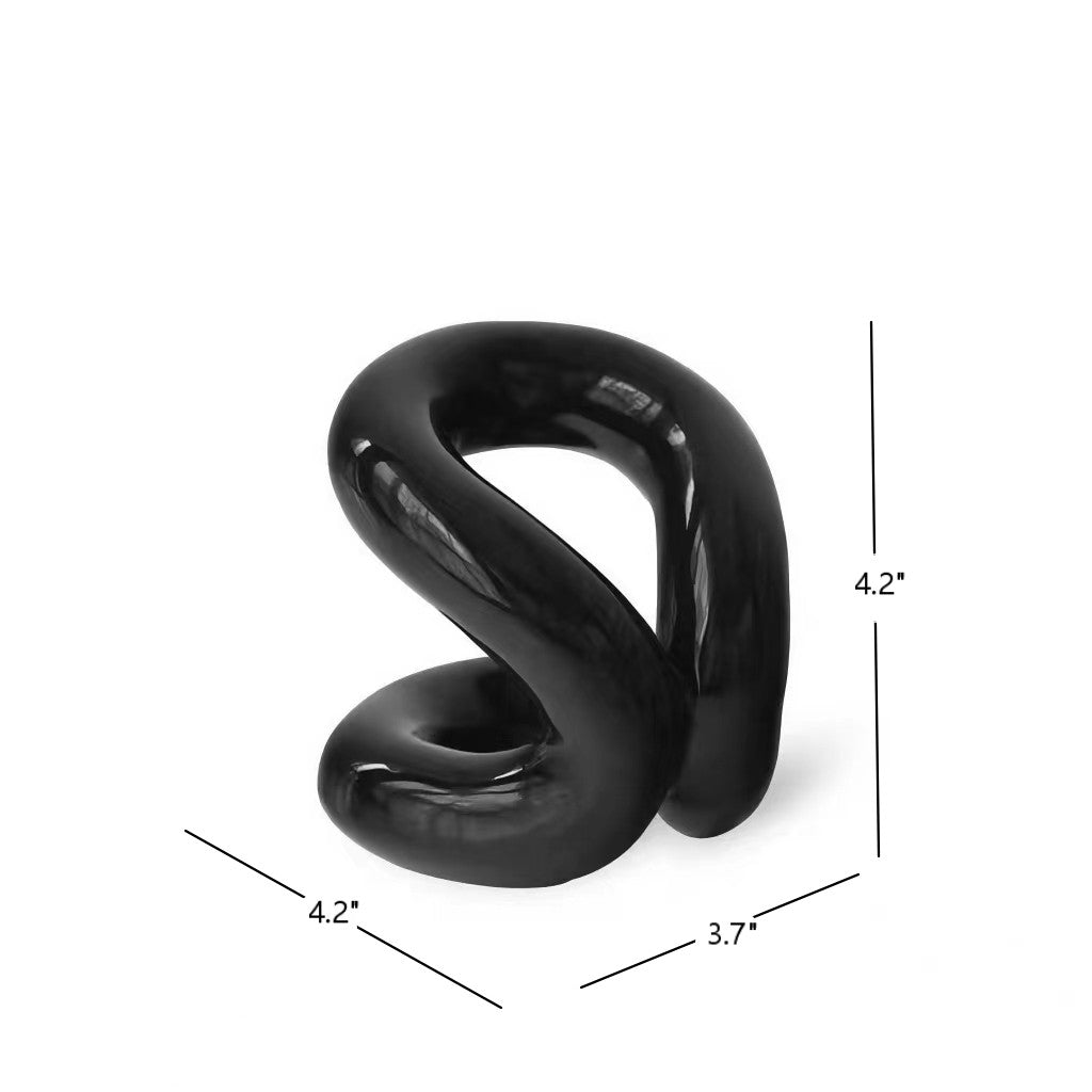 Hand-Thrown Ceramic Vanity Organizer - Sophisticated Holder for Toothbrushes, Makeup Brushes & Writing Pens