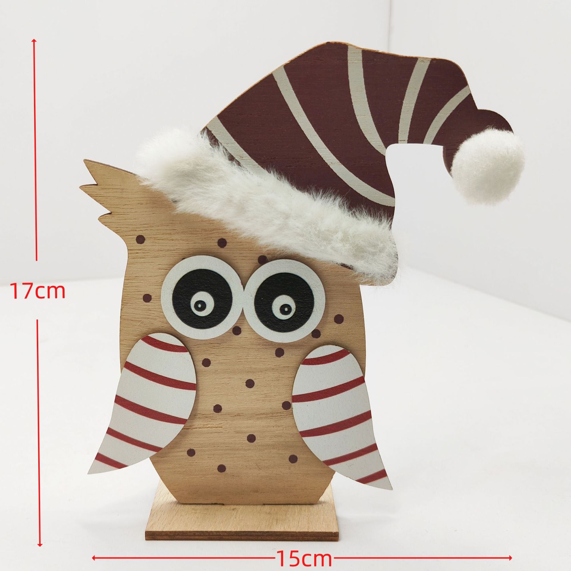 Christmas Home Decor Wooden Set, Sustainable Pine Christmas Ornaments for Tree & Mantel, Complete Christmas Decoration Kit with Neutral Colors, Ready-to-Hang Christmas Accents