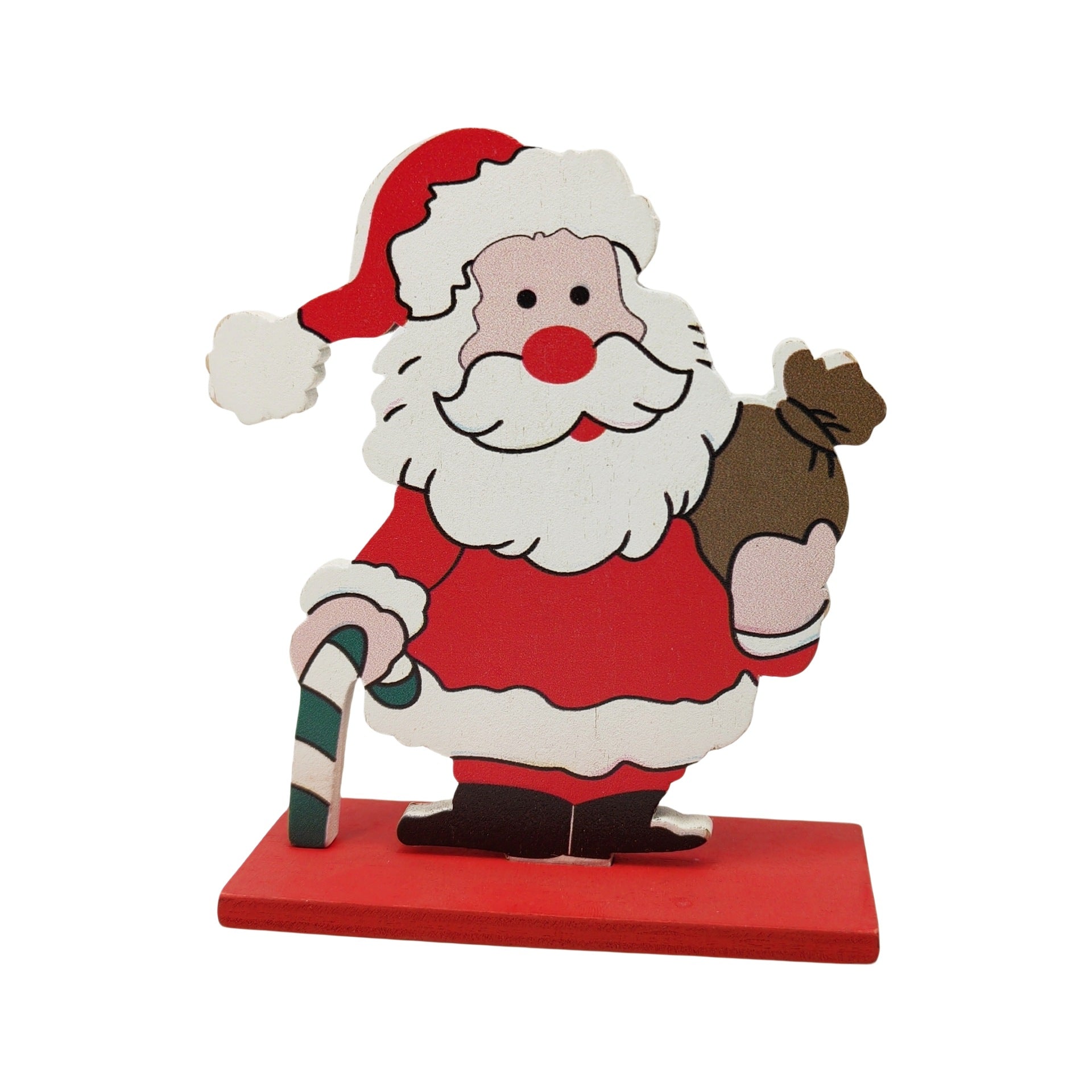 Multi-Use Christmas Ornaments Set for Desk & Shelf, Versatile Holiday Decor for Office Home Business, Miniature Festive Scene with Santa Snowman Decorations, Space-Saving Christmas Accents