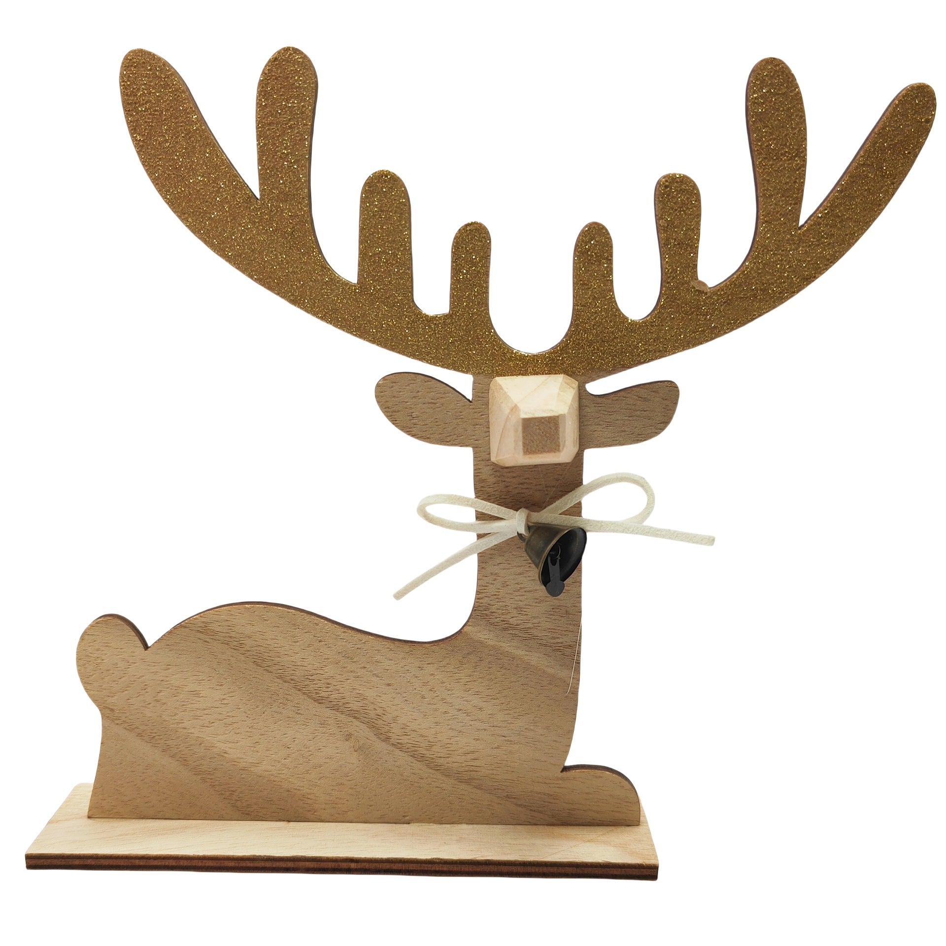 Christmas Home Decor Wooden Set, Sustainable Pine Christmas Ornaments for Tree & Mantel, Complete Christmas Decoration Kit with Neutral Colors, Ready-to-Hang Christmas Accents