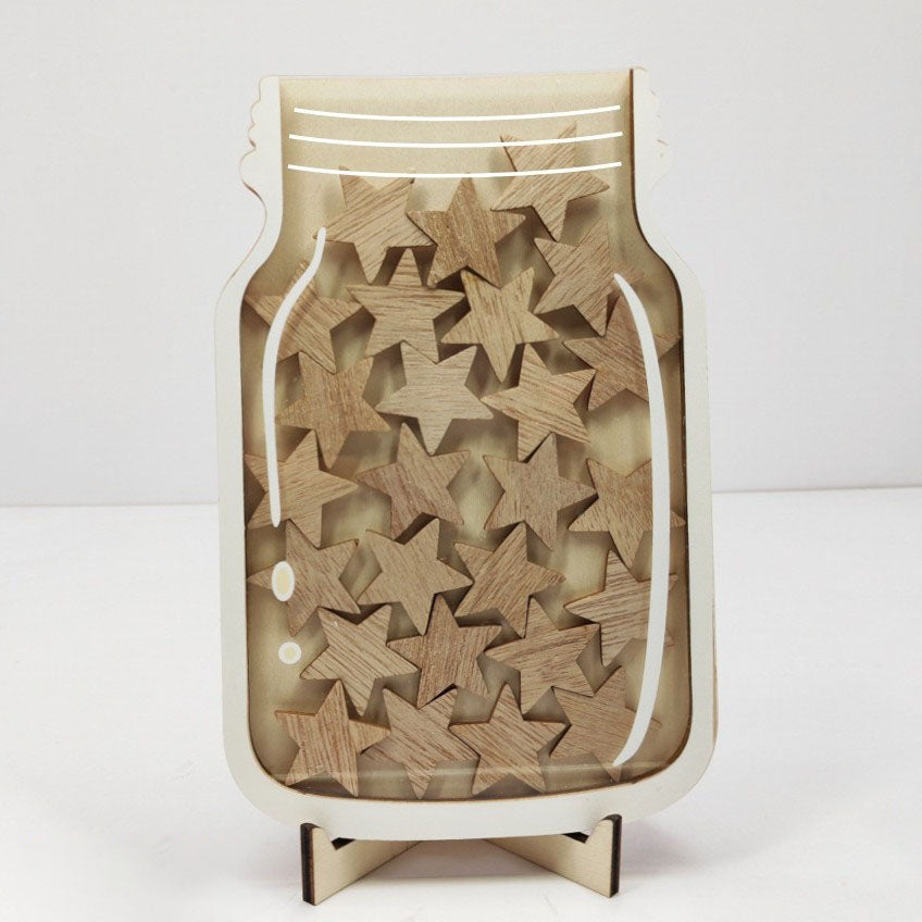 Reward Jar Classroom, Star and Dinosaur Bulletin Board Chart, Positive Behavior Chart,Reward Jar for Boys Girls, Classroom Behavior Management Tools