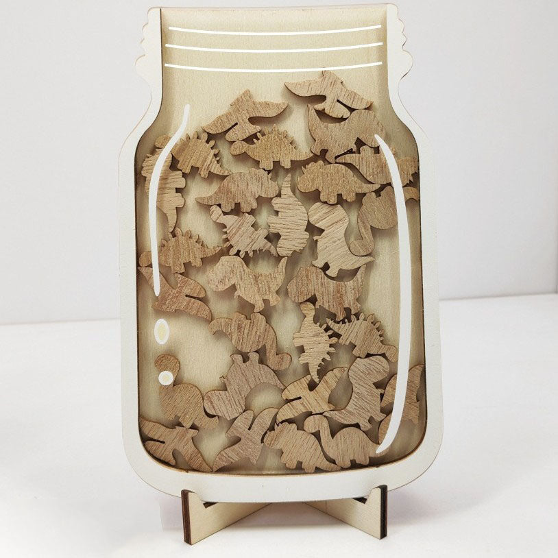 Reward Jar Classroom, Star and Dinosaur Bulletin Board Chart, Positive Behavior Chart,Reward Jar for Boys Girls, Classroom Behavior Management Tools