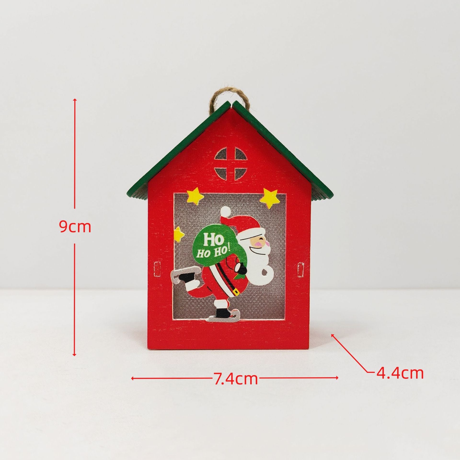 Magical Snowy Christmas House with Soft Glow, Animated Village Ornament for Winter Displays, Warm White Light Decoration for Mantel & Shelf, Battery Powered Holiday Centerpiece