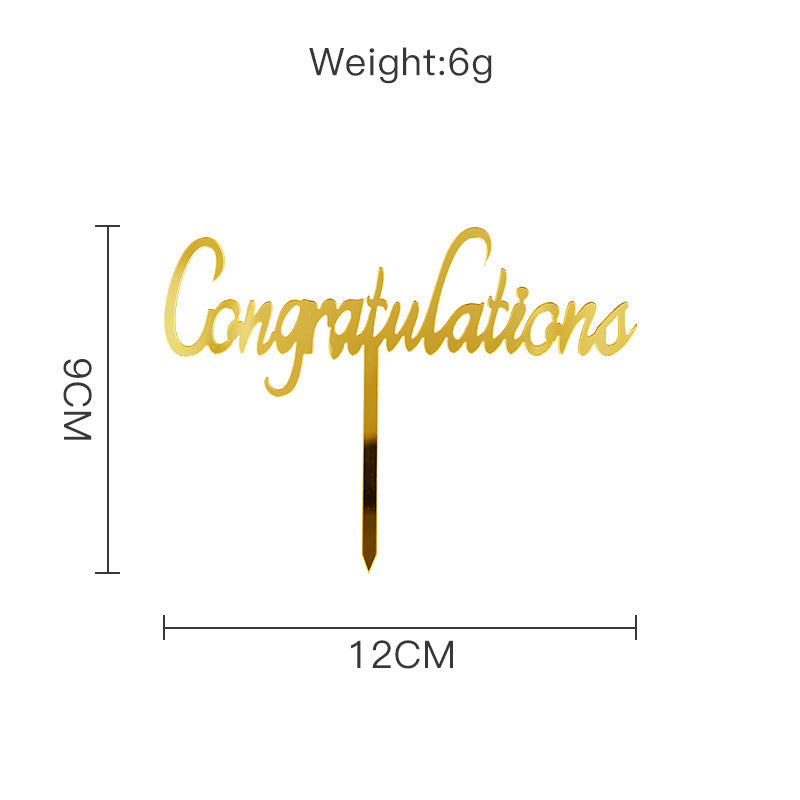 Class of 2026 Graduation Cupcake Toppers | 8-Piece Multicolor Acrylic Cake Decorations, 2026 Grad Party Supplies for Birthday & Celebration Cakes